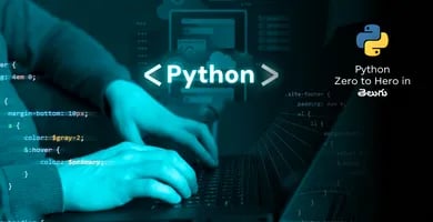 Python Zero to Hero in Telugu Thumbnail