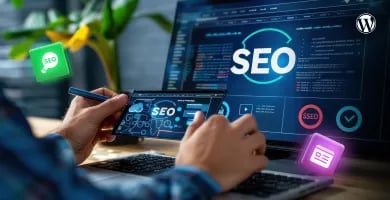 SEO for WordPress Website in Hindi Thumbnail