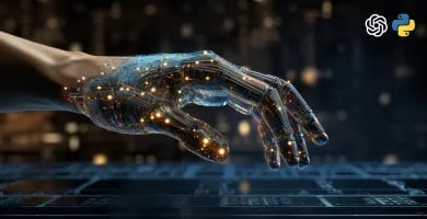 Virtual AI Assistant Powered by GPT3 API & Python in French Thumbnail